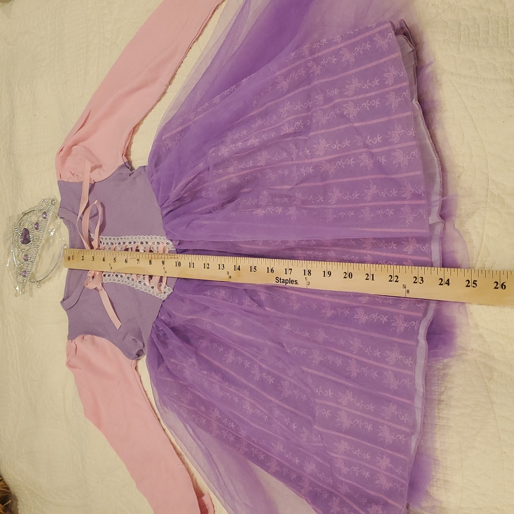 Purple and Pink Kids Princess Costume 5 to 6 Years Old - Picture 4 of 7